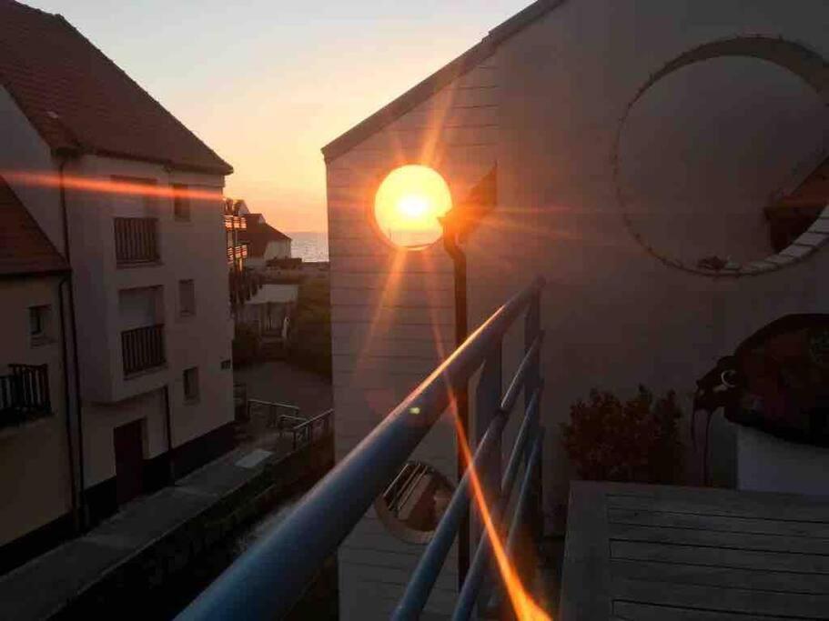 Loft, Terrasse Au Soleil - Vue Mer, A Deux Pas De Tout Wissant Bagian luar foto