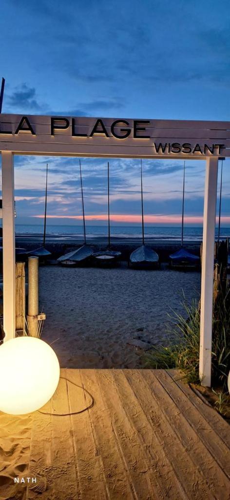 Loft, Terrasse Au Soleil - Vue Mer, A Deux Pas De Tout Wissant Bagian luar foto